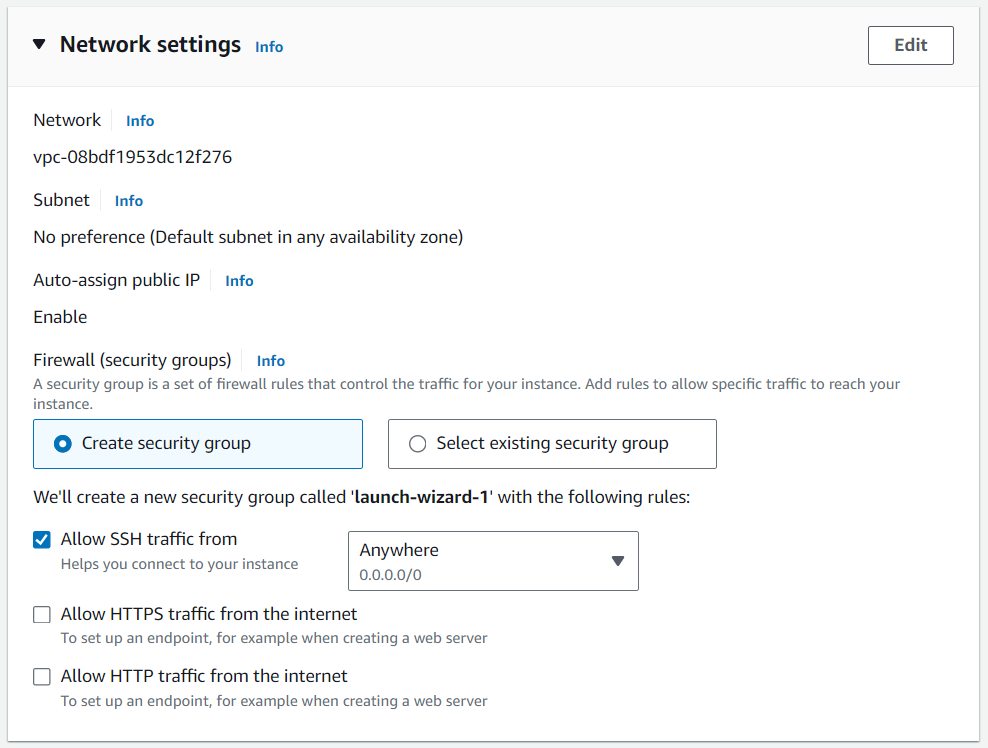 AWS EC2 Create New Instance Step 5