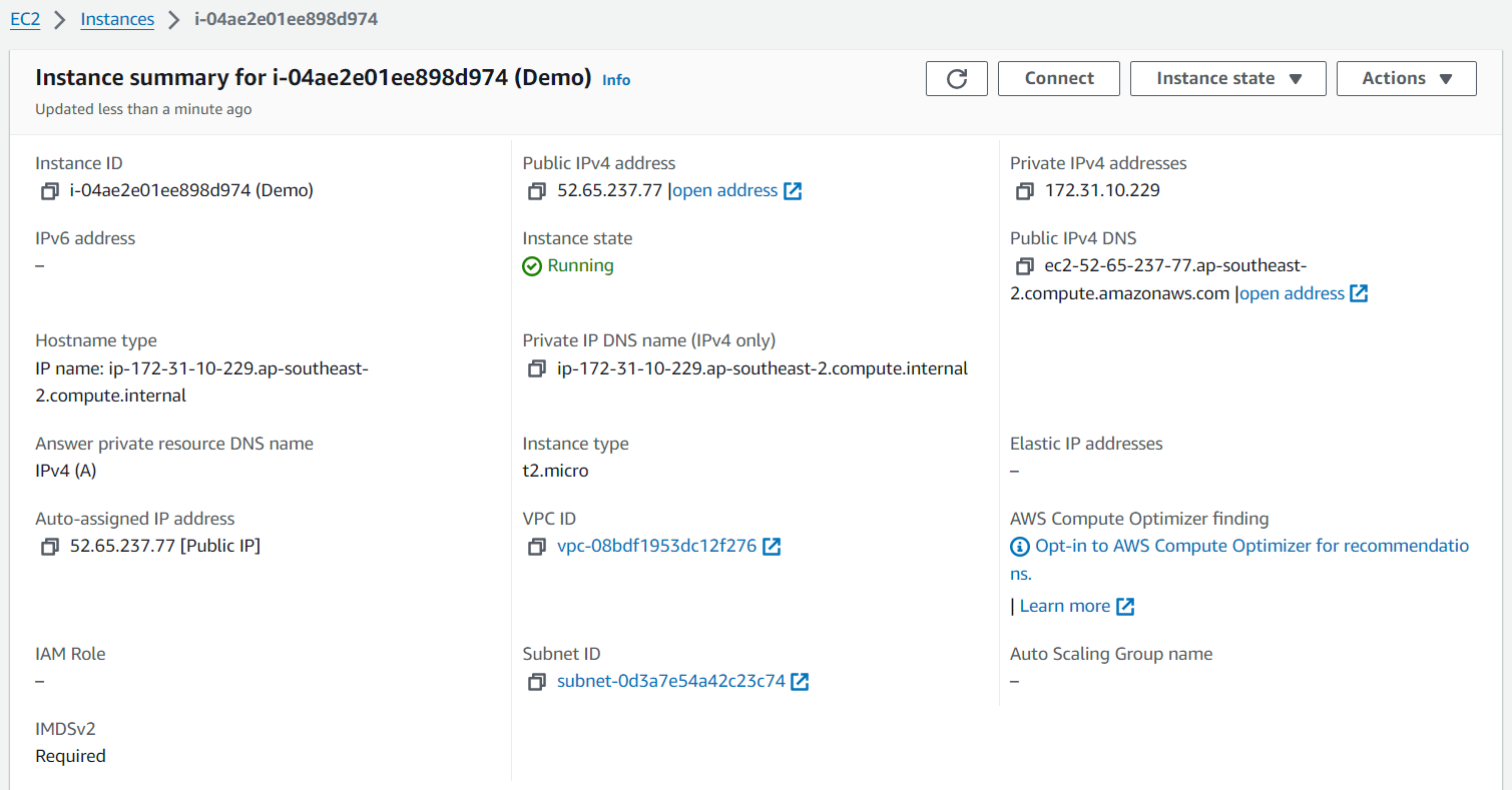 AWS EC2 Instance