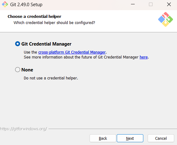 Git Installation Step 14