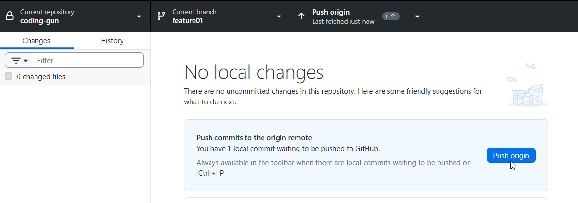 Github Push code