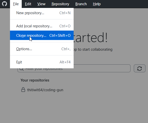 Github Clone Repo