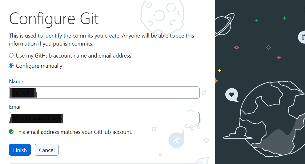 Github Installtion step 2