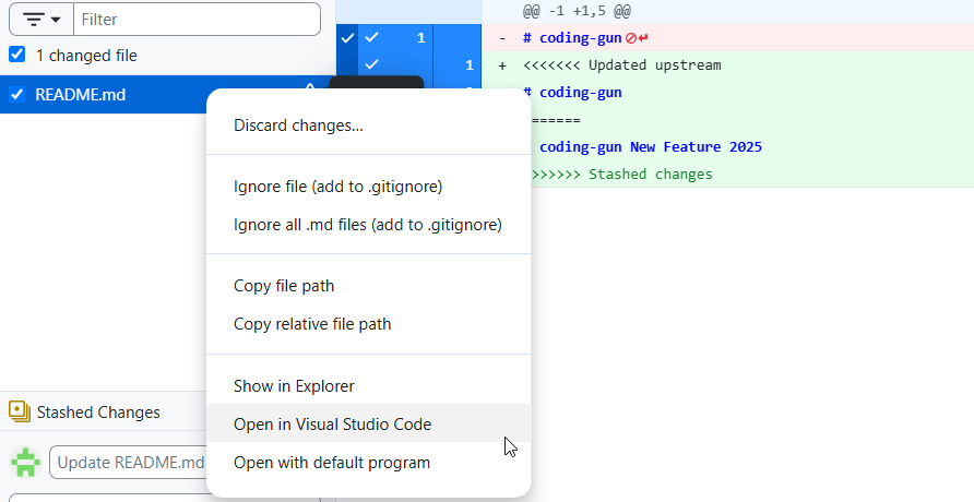 Github Merge Conflict