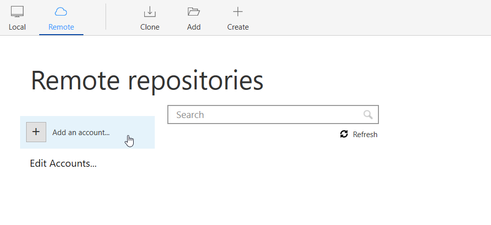 Sourcetree add Bitbucket Account
