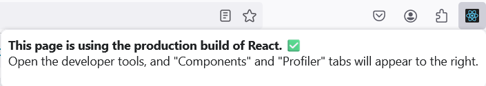 React install to Firefox