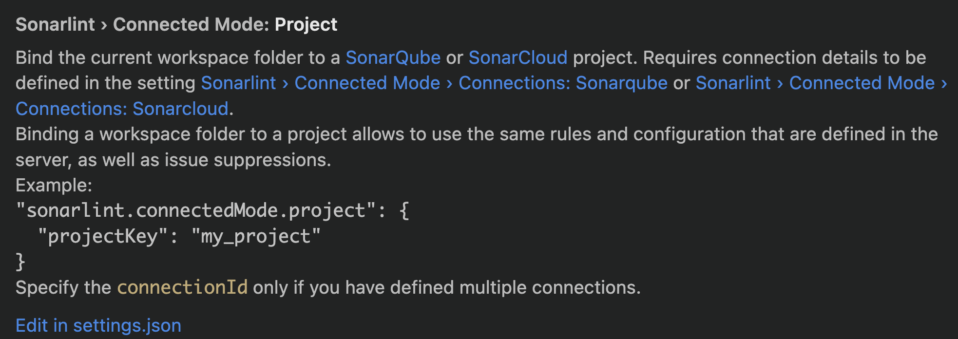 Sonarlint connect to Sonarqube