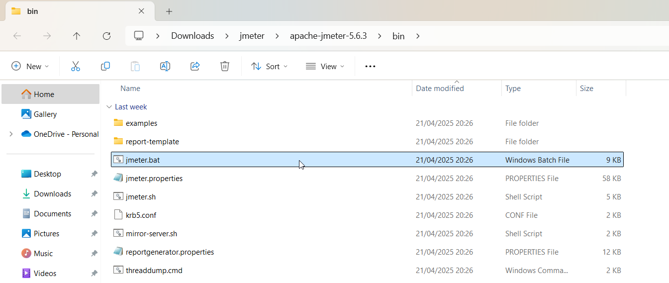 Jmeter Install Step 2